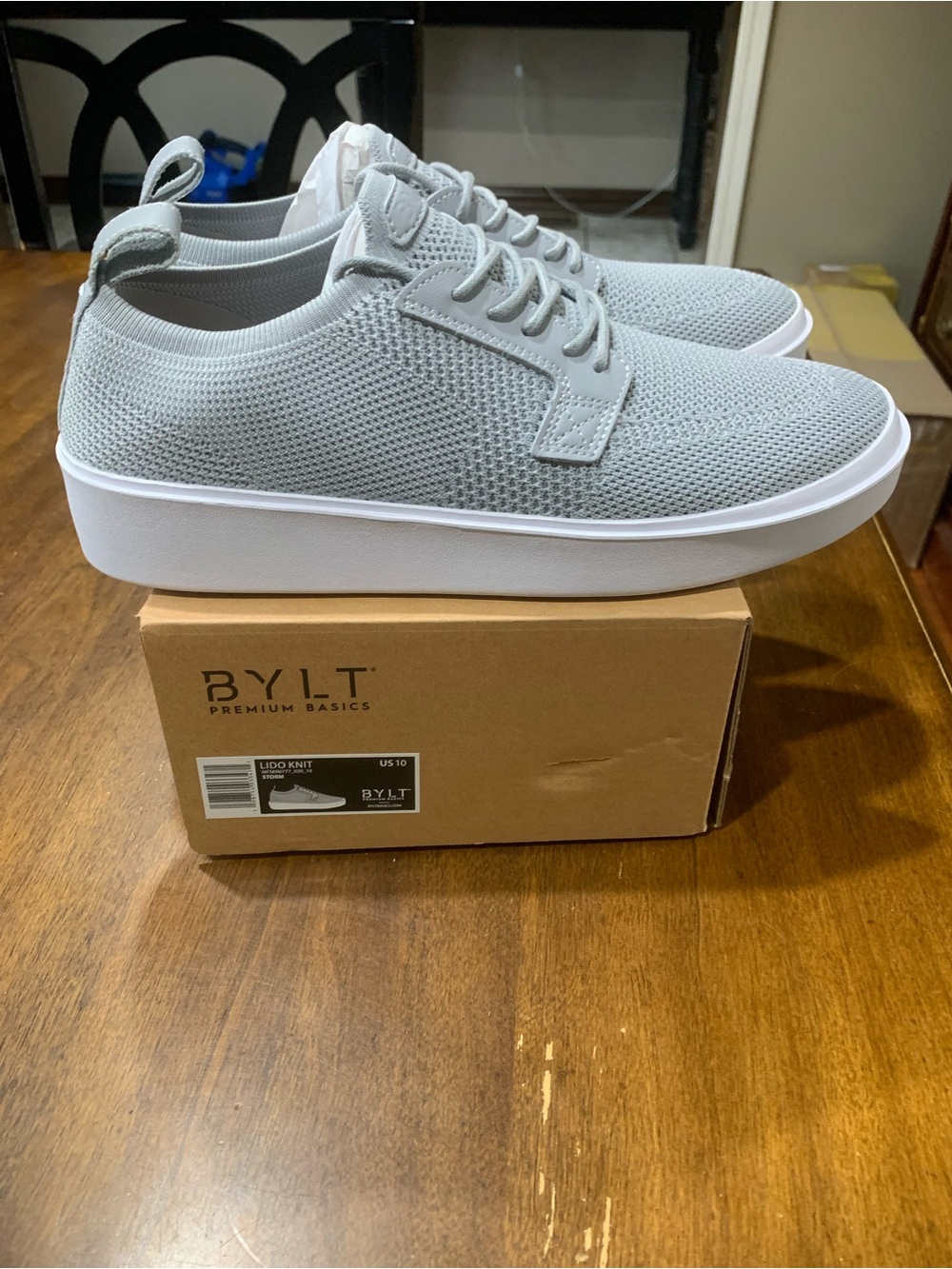BYLT Basics Lido Knit Sneakers Storm Gray